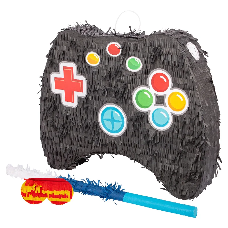 - Custom pet birthday cakePet winter warm clothes- Indoor pet toy recommendations   - Hill's Science Diet cat food price  - Food for picky dogs3pc Game Controller Large Pinata Set with Stick & Blindfold - By Fax Potato