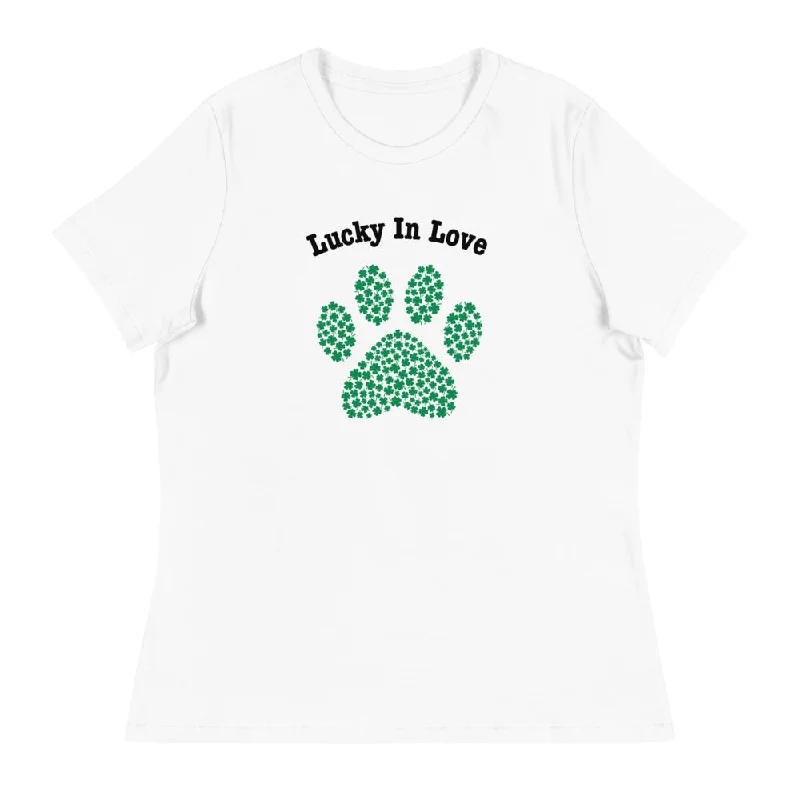 - Dog heart rate monitoring collarPet Christmas clothes- Pet food leaking toy rankings   - Royal Canin cat food recommendations  - Dog food helps the digestive systemLucky in Love Women's Relaxed T-Shirt