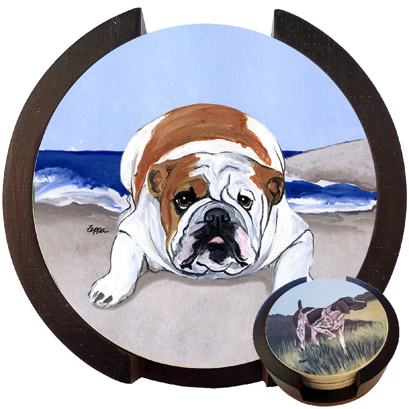 - Automatic induction pet water dispenserPet raincoat- Outdoor dog toy selection   - How is Bricky cat food?  - Dog food discountsBulldog Scenic Bisque Coaster Set