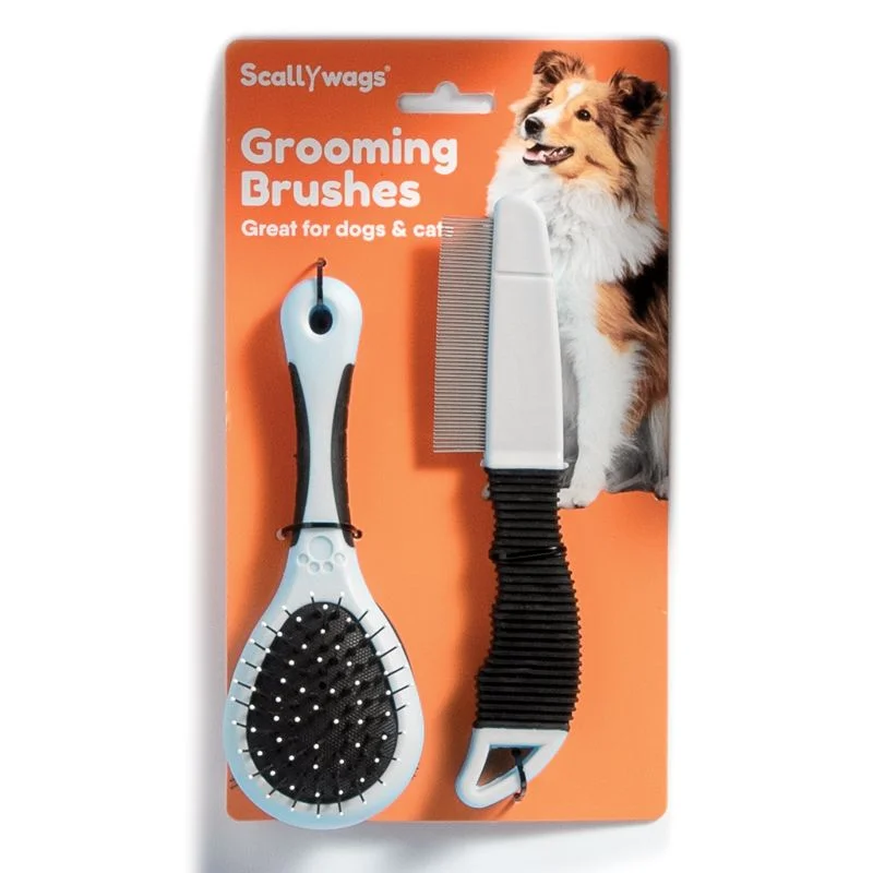 ---Classification by material or design:- Wooden pet toy recommendations   - Cat food for pregnant and nursing cats  - Dog food helps the digestive systemScallywags Pet Grooming Brushes 2 Pack