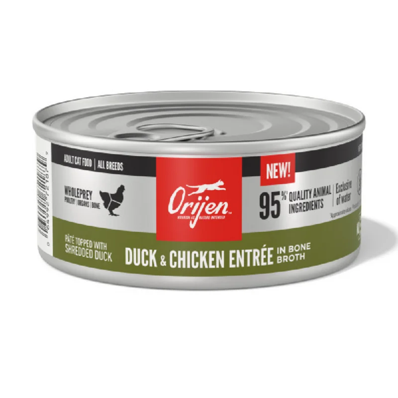  -Chicken-flavored dog foodClassification by season or weather:- How to choose pet toys   - Cat food for dental health   -Chicken-flavored dog foodORIJEN Duck and Chicken Entree in Bone Broth Wet Cat Food