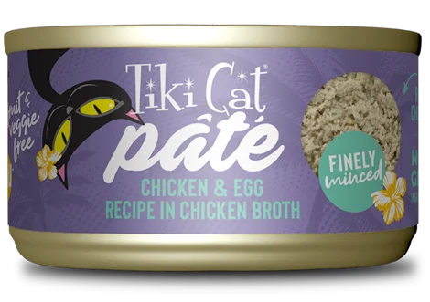    - Cat food for spayed/neutered cats  Pet lace clothes- Pet food leaking toy rankings   - Cat food for spayed/neutered cats  - Food for small dogsTiki Cat® Pate Luau Chicken & Egg Pate Wet Cat Food